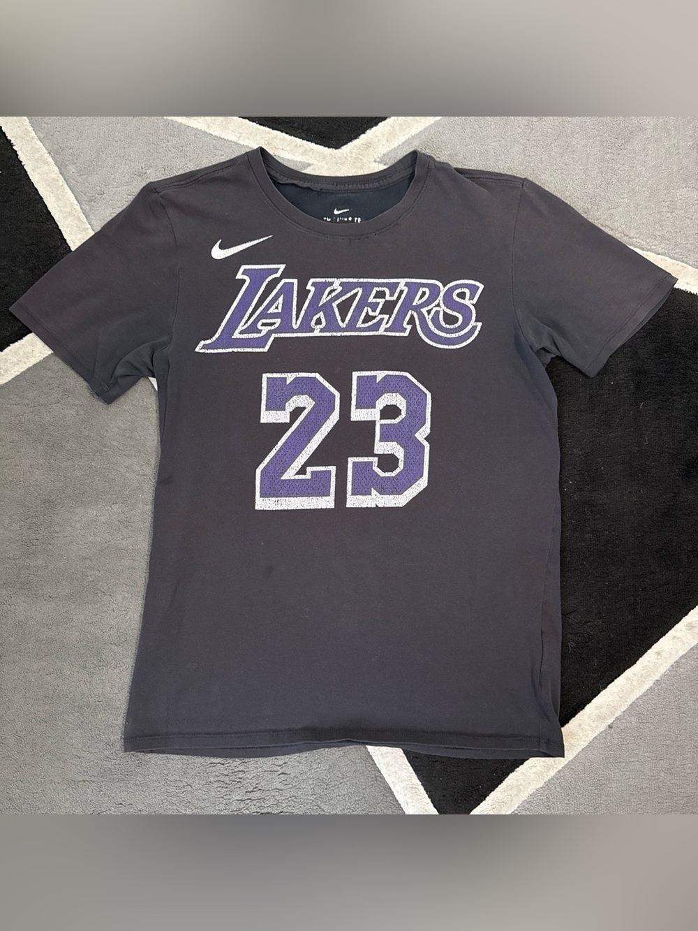 Nike black Lakers LeBron James T-shirt